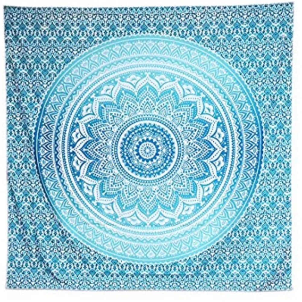 Blue tapestry